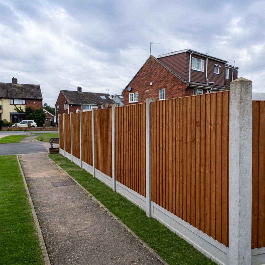 Garden Fence in Buckhurst Hill